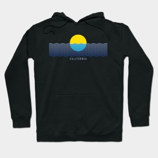 Vintage Retro California Design Hoodie